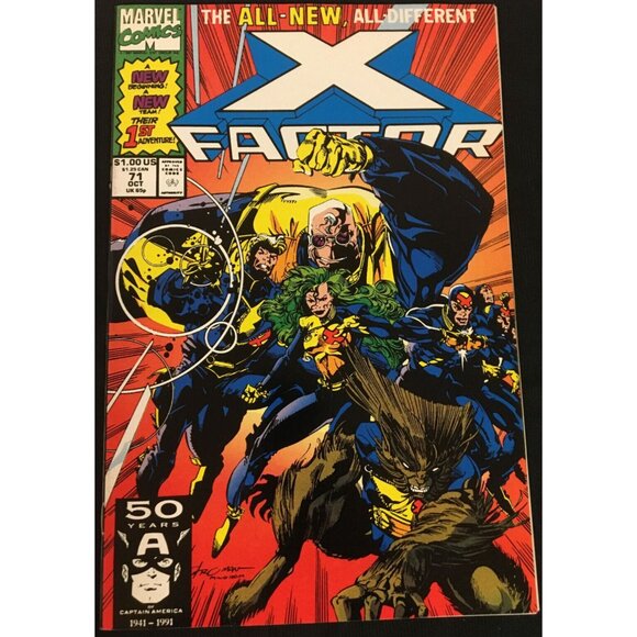 Marvel Comics Mixed Lot of 10- X Factor, Generation X & Generation Next Pub 1995 - Picture 5 of 12